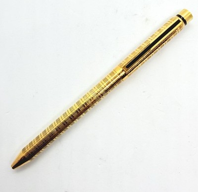 Zebra SHARBO MULTIFUNKTIONSSTIFT 18K VERGOLDET Druckbleistift Kugelschreiber