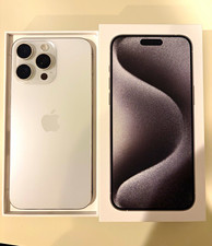 Apple iPhone 15 Pro Max White Titanium 256GB ...