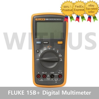 FLUKE 15B+ Digital Multimeter Temperature Voltage Current Tester