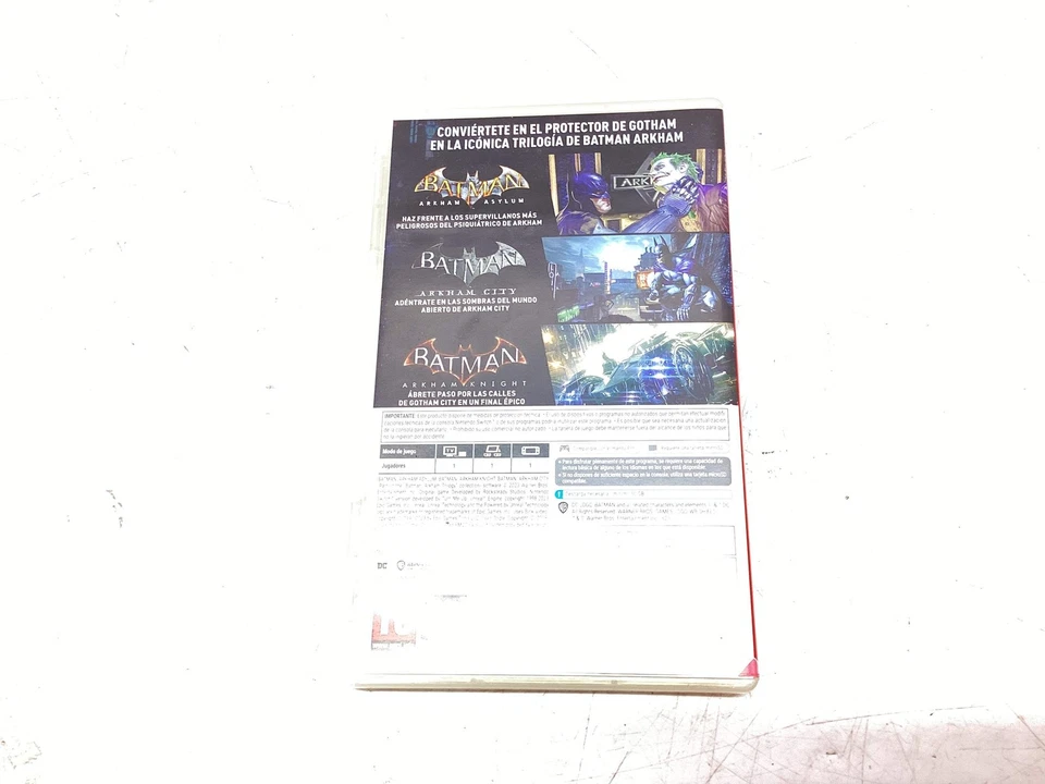 JUEGO NINTENDO SWITCH BATMAN ARKHAM TRILOGY N-SWITCH 20235819, foto 2 de 4