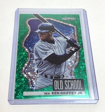 2022 PANINI Prizm Baseball OLD SCHOOL Ken Griffey Jr. #OS-2 Green
