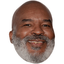 David Alan Grier (Beard) Big Head. Larger than life mask.