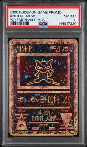 Ancient Mew Pokemon 2000 Movie Promo PSA 8