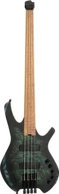 Cort SPACE4SDG Artisan Series Space 4 Bass Guitar. Star Dust Green