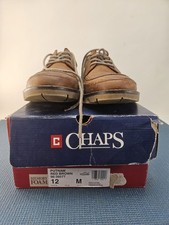 Men's Chaps Putnam Red Brown Dress Shoes, Size 12M