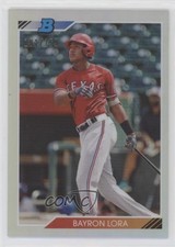 2020 Bowman Heritage Chrome Prospects Refractor 181/199 Bayron Lora #92CP-BL fm0