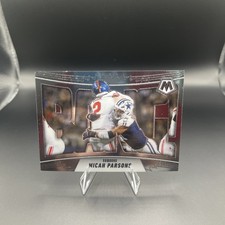 Panini 2025 Mosaic Bang! Prizm Micah Parsons #6 Dallas Cowboys NFL Football Card