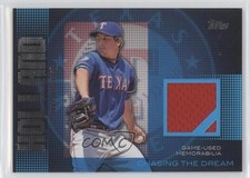 2013 Topps Chasing The Dream Relics Derek Holland #CDR-DH 0v1
