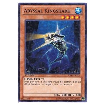 Yu-Gi-Oh! Battle Pack Epic Dawn Abyssal Kingshark (Starfoil Rare) BP01-EN155