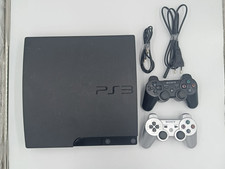 Sony Playstation 3 PS3 Slim 250GB CECH-3004B Spiele-Konsole + 2 Controller
