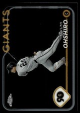 2024 Topps Chrome NPB Takumi Ohshiro #107