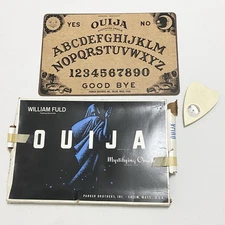 Vintage Ouija Board William Fuld 600 Parker Bros Game Box Planchette Salem Mass