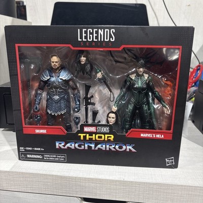 Marvel Legends Skurge and Hela Figures Thor Ragnarok Two Pack New & Sealed