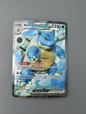 Pokémon Blastoise Ex 151 184/165 Pokemon Scarlet and Violet NMNT🔥