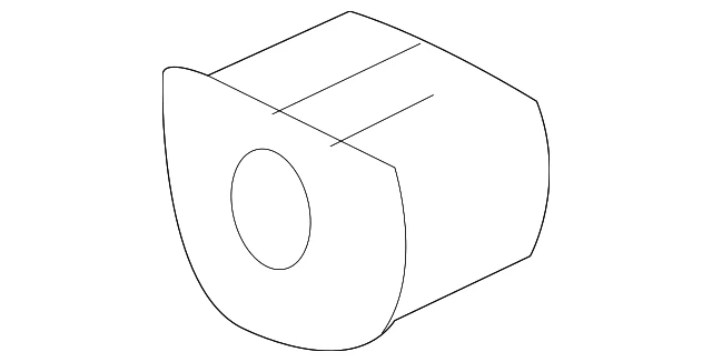 Genuine GM Rear Suspension Stabilizer Shaft Insulator 25758596 - Image 3 of 4