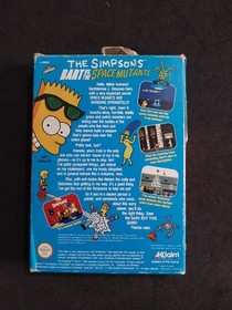 The Simpsons Bart Vs Space Ex-Mutants Nintendo Nes Pal A Mattel Eng Verwendet