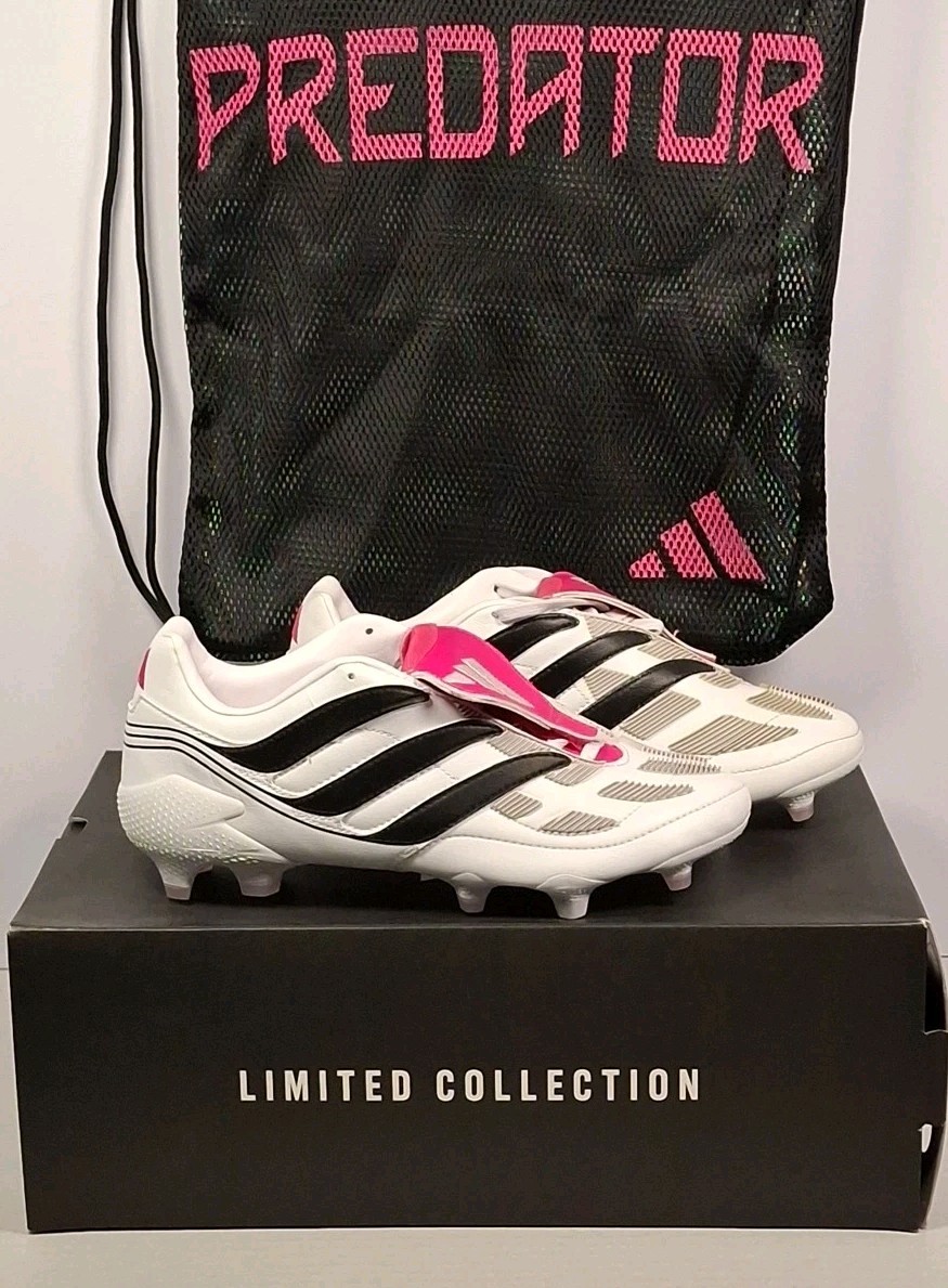 adidas ID6745 Predator Precision.1 FG Size M7.5/W8.5, White, Black