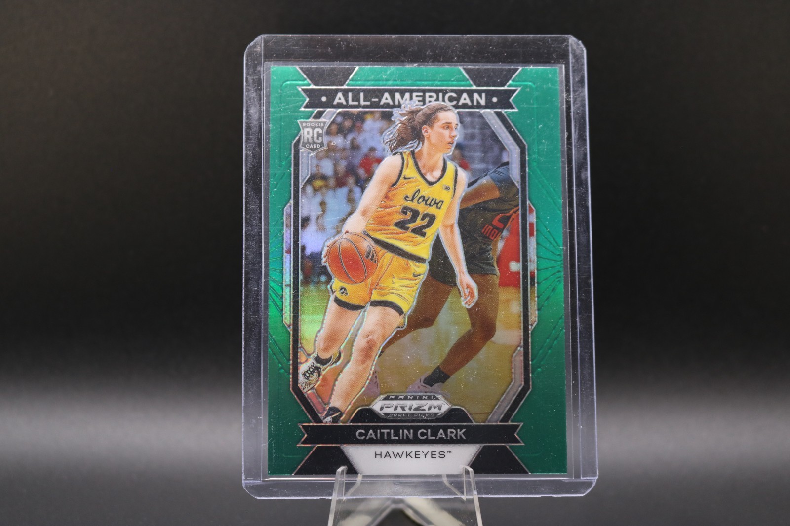 2024 Prizm Draft Picks CAITLIN CLARK Rookie All American Green Iowa #23