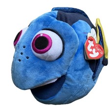 TY Original Beanie Disney Sparkle Dory The Fish  Plush with Tags Blue 2016