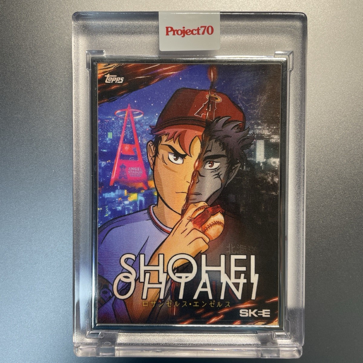 2021 Topps Project 70 - DJ Skee Shohei Ohtani #324 Artist Proof