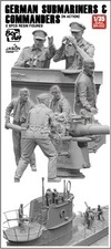 German Submarines & Commanders Border Model BR-002 1/35