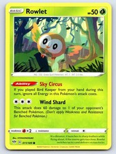 Rowlet 011/189 Darkness Ablaze Pokemon Lightly Played