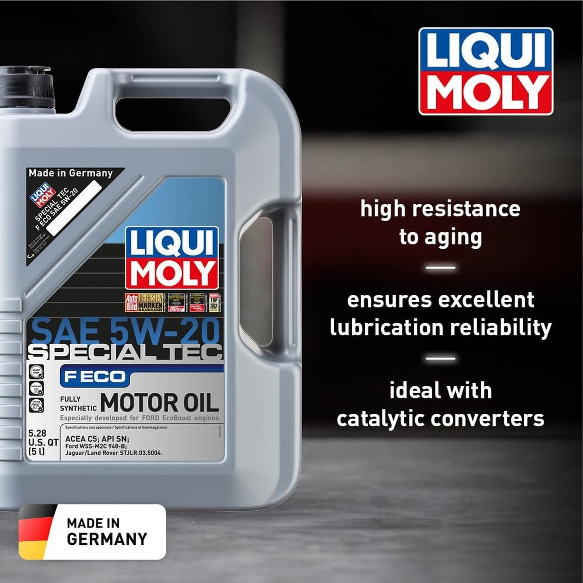 LIQUI MOLY Special Tec F ECO SAE 5W-20 | 5 L | Fully synthetic