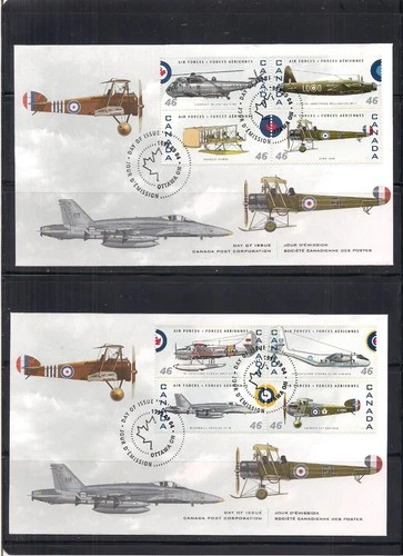 Canada FDC #1808a-p complete set Cv 20$