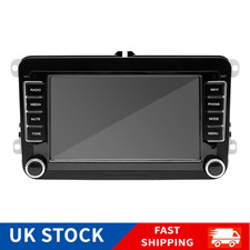64G GPS Sat Nav 7" Android 14 Apple Carplay Car Stereo Radio For VW GOLF MK5 MK6