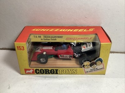 Corgi Whizzwheels 153 Surtees TS9B F1 Rennwagen in OVP 1972