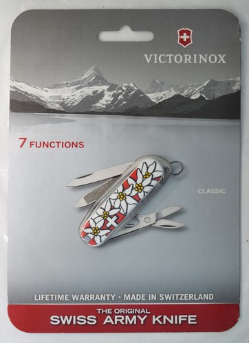 Victorinox Edelweiss Original Swiss Army knife. Retired, new packaged NIP #3777