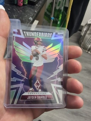 2025 Panini Phoenix Thunderbirds Jayden Daniels Washington Commanders #50 Mint