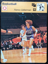 NANCY LIEBERMAN 1979 Sportscaster Card #67-02 OLD DOMINION WNBA ROOKIE. rookie card picture