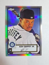 Ken Griffey Jr ⚾️2021 Topps Chrome Platinum Anniversary- Refractor (PrintLines) 