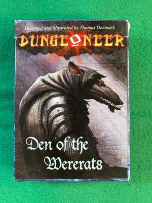 ATLAS GAMES - DUNGEONEER, DEN OF THE WERRATS KARTENSPIEL (2004) Karten sealed