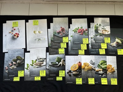 LUFTHANSA 20x Business + 1x First Class Menu + Wine List Speisekarten 2021-2024