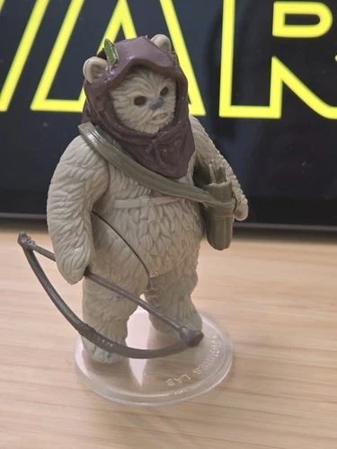 Vintage Star Wars 1985 Kenner Last 17 Warok Ewok Figure Complete Original Notes