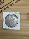 1882-P Morgan Dollar - Uncertified, Circulated-90% Silver - EF - [#7255-M]