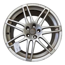 AUDI A4 B8 19" S LINE LE MANS SILVER ALLOY WHEEL OEM GENUINE 8K0601025AA