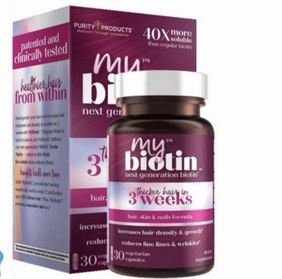 Purity Products My Biotin ProClinical MyBiotin 30 Capsule New Free Shipping