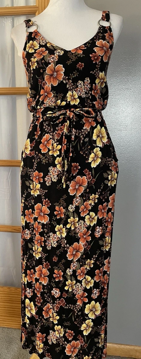 knee length dresses for ladies Heavy Hearted Satin Maxi Dress main image 0