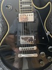 1979 Gibson Les Paul Custom Guitar Black W/ Hard Case — photo 4