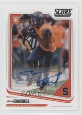 2018 Score Rookies Signatures Steve Ishmael #435 Auto 09a3