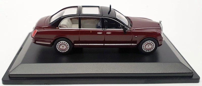 Oxford Diecast 1/76 Scale 76BSL001 - Bentley Limousine HM The Queen - Burgundy - Image 3 of 4