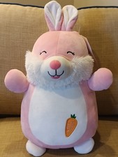 Bop the Pink Bunny Carrot   14" Easter Hug Mees Squishmallow   BNWT HTF