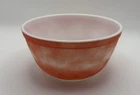 RARE Vintage Pyrex Primary Colors Red Nesting Mixing Bowl 402 1.5 Qt USA 1960's