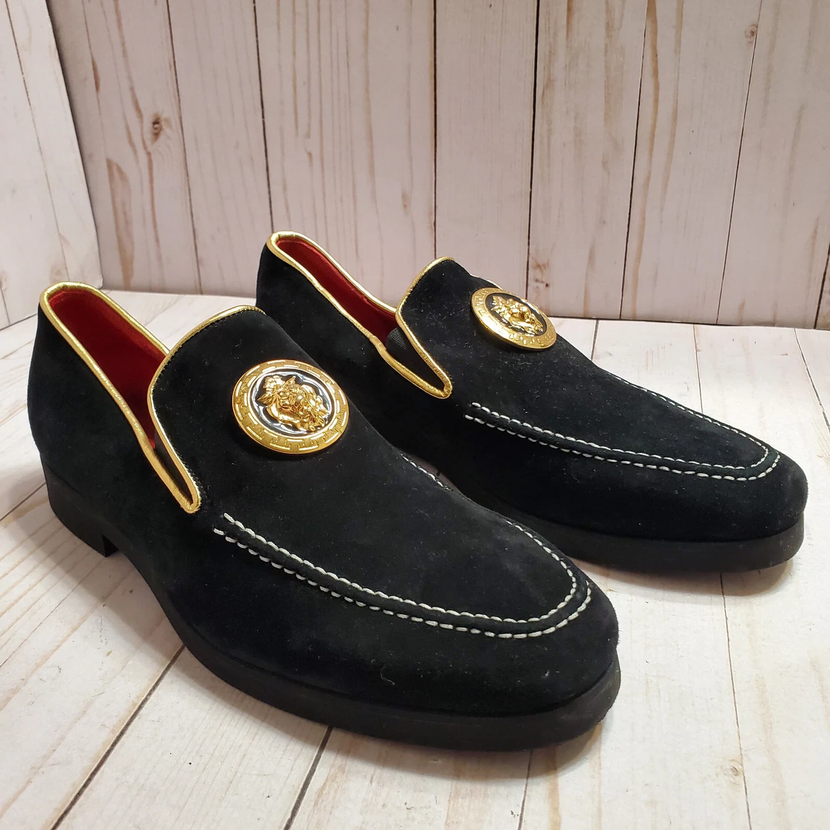 Emilio Franco Made in Italy Suede Shoes Size 8.5 US 42 EU