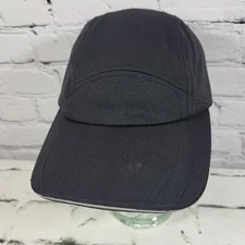 REI Unisex Cycling Cap Black 5-Panel OSFA Marathon Running Ball Cap