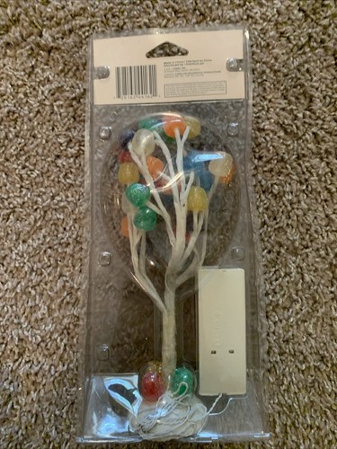 LEMAX SUGAR 'N' SPICE LIGHTED GUMDROP TREES 44162 9" TALL NIP - Picture 2 of 2