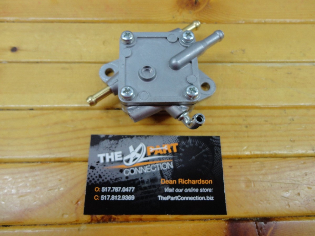 NEW MIKUNI FUEL PUMP DF52-136 DOUBLE OUTLET SQUARE FITS MANY SKI